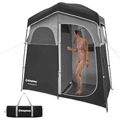 KingCamp Негабаритные душевые палатки на открытом воздухе для кемпинга, раздевалка, портативное укрытие, комната для переодевания, приватност