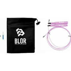 Blor Jump Rope Pro алюминий сталь и нейлон эргономичные нескользящие ручки идеально подходит для снижения веса бокс кросс тренировки с сумкой для 