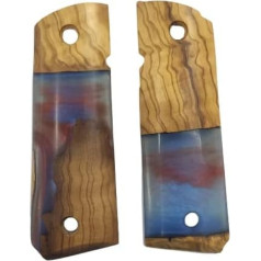 ZIB GRIPS COLT 1911 Special Resin Wood Mix Handle ER.05