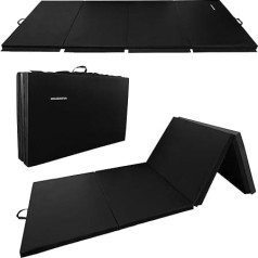 Signature Fitness All Purpose Extra Thick High Density Tear-Resistant Mats for Gymnastics, Gymnastics, Gymnastics, Aerobics, Multiple Colours Available