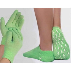 CareforYou Увлажняющие силиконовые гелевые перчатки и гелевые носки для спа-салона красоты Увлажняющий уход за кожей Мягкий ремонт Лечение тре