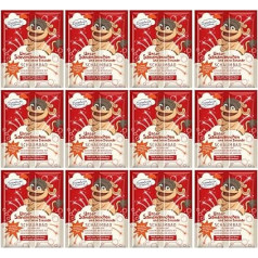 Dresdner Essenz Care Bath Sandman Strawberry Fragrance 12 x 45 г веганская добавка для ванны упаковка из 12