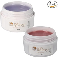 Sun Garden Nails УФ-гель для запечатывания 30 мл + УФ-гель для покрытия 30 мл