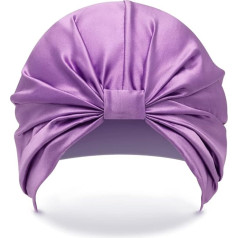 Silke Hair Wrap | 100% роскошный шелк для волос | Шапочка для сна, которая защищает и восстанавливает поврежденные волосы | Шапочка для сна подходит д