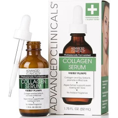Advanced Clinicals Collagen Instant Plumping Serum for Fine Lines and Wrinkles. 1,75 унции от Advanced Clinicals