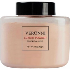 Fenteer 2 x Loose Face Powder Semi Matte Finish Smooth Skin Light Makeup Oil Control 03, Pack of 4