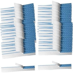 Colcolo Doppelseitiges Klebeband für Perücken, atmungsaktives, wasserabweisendes Klebeband, Klebestreifen für Männer und Frauen, Perücken, Toupets, Ersatz, Menge 100
