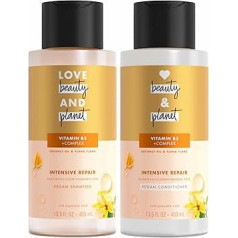 Love Beauty And Planet Shampoo and Conditioner, Coconut Oil & Ylang Ylang 13,5 oz, 2 count