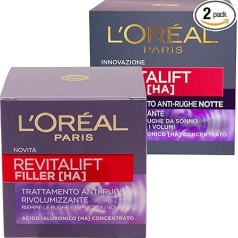 L'Oréal Paris Revitalift Filler Anti-Wrinkle Treatment Night and Day с гиалуроновой кислотой