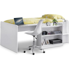 Julian Bowen Кровать Neptune Cabin Bed, белая, односпальная