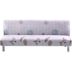 Jianyana Jianyana Sofa Slipcover Stretch Soft Household Folding Sofa Slipcover for Armless Sofas 180-210cm (K)