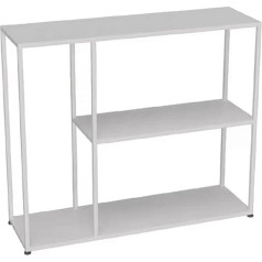 Generic Консольный стол, консольный стол для прихожей, скандинавский консольный стол, узкий диванный стол, узкий стол для прихожей с 3-ярусными