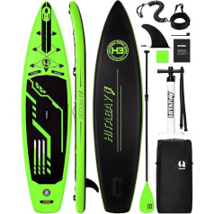 Доска для гребли стоя с аксессуарами, надувная доска 290/320/335 см SUP Board для подростков и взрослых