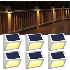 Солнечные светильники для улицы, 3 светодиода солнечного света, садовый светильник из нержавеющей стали, водонепроницаемый наружный свети