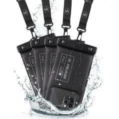 Pelican 4 Pack Marine - IP68 водонепроницаемый чехол для телефона (обычный размер) - плавающий водонепроницаемый чехол для телефона - для iPhone 16 Pro Max/iPhone 1