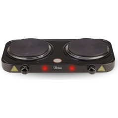 Электрическая плита Ardes с 2 конфорками, 2000 Вт, черный