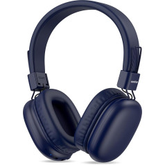 Детские Bluetooth наушники, накладные наушники с разъемом, Bluetooth 5.4, регулятор громкости 85/94 дБ, встроенный микрофон, аккумулятор на 50 часов, скла