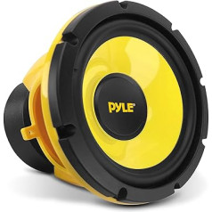 Pyle 1 Gear PLG81 20cm 200mm Diameter 200 Watt RMS 400 Watt 400 Watt Impedance 4 Ohm Rubber Suspension Car Doors (1 Piece)