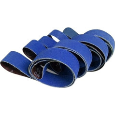 Шлифовальные ленты, 4 упаковки 72 x 2 дюйма, шлифовальная лента 40-120 грит, 180 x 5 см, шлифовальная лента, наждачная бумага, шлифовальная машина, ме