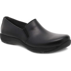 Dansko Women's Nora Black Leather Slip On Comfort Shoe 6.5-7 M US
