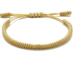 LUCKY BUDDHIST Lucky Bracelet + Pendant/Necklace For Teen Men Women - Braided Friendship Bracelets - Handmade with Love - Tibet Style - Adjustable Wrist Bracelet