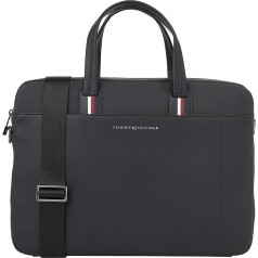 Tommy Hilfiger TH CORPORATE COMPUTER BAG Мужская сумка для ноутбука, черный, OS, черный (черный)
