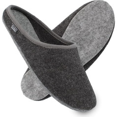 filsko® - Мужские тапочки - Женские тапочки - Тапочки из войлока - Идеальны для холодных полов - Толстая подошва из войлока - Легкость всего 170 г - 