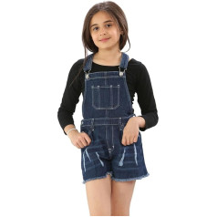 RAIS Девочки Лето Джинсовые Dungarees Шорты комбинезон Возраст 8-14/134-164 см Хлопок