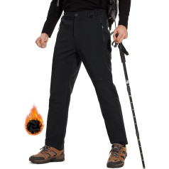 SIHOHAN Открытый Брюки Мужские Зимние Softshell Брюки - Мужские Подкладка Пешие Брюки Теплые Лыжные Брюки Водонепроницаемый Ветрозащитный Теплов