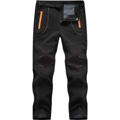 Мужские брюки donhobo Hiking Trousers, зимние брюки с подкладкой, водонепроницаемые, ветрозащитные, теплые, утолщенные брюки Softshell, брюки на открытом 