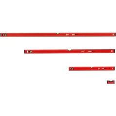 Milwaukee Slim Spirit Levels Promo Набор из 4 (180 см/120 см/60 см/10 см)