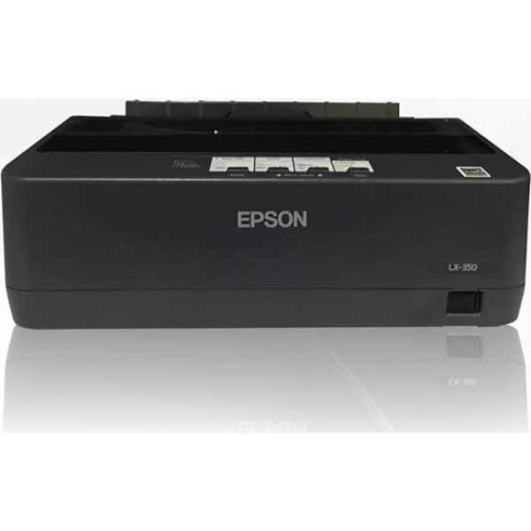 Матричный принтер Epson C11CC24031 LX-350 (кэш 128 КБ, USB 2.0) серый