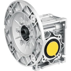 Скорость передачи 1 x NMRV030 червячный редуктор 63B5 140 мм фланец коробка передач 11 мм входной вал 14 мм выходной вал редуктор скорости для шагово