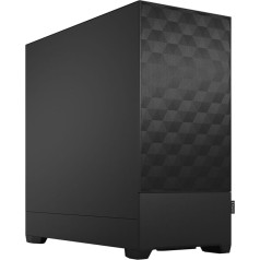 Fractal Design Pop Air Black - Массивный - Передняя панель из сетки с сотами - Массивная боковая панель - Три вентилятора 120 мм Aspect 12 в комплекте - Игровой к