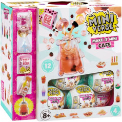 Miniverse make it mini food figurines: cafe display 24 pieces