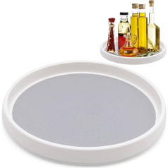 Lazy Susan поворотный органайзер 11 дюймов стойки для специй вращающийся кухонный холодильник поворотный органайзер для кухни кладовка шкаф ко