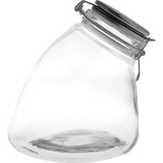 H&h Barattolo in vetro ermetico с tappo in vetro lt 3