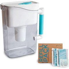 Кувшин-фильтр для воды Phox Wave 2,8 литра с перезаправляемым картриджем (щелочной пакет)