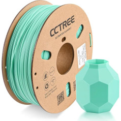 CCTREE PETG 3D Printer Filament 1.75 мм, отличная прочность, точность размеров +/- 0.03 мм, катушка 1 кг (2.2 фунта), для большинства FDM 3D принтеров, Teal
