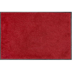 wash+dry Придверный коврик Ruby Red 50x75 см красный