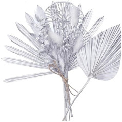 The Baked Studio - Набор топперов для торта из сухоцветов с засушенным пальмовым копьем, листом солнечной пальмы и листьями гинкго для украшения т