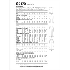 Simplicity SS9479H5 Женская спортивная одежда H5 (34-44)