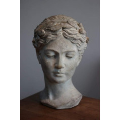 Вало женский бюст Высота цемента 28 см Тяжелый женский бюст