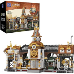 Puremind PANTASY Steampunk Station Kit - ретро-футуристический набор для строительства моделей для взрослых и подростков, творческий декоративный набор с к