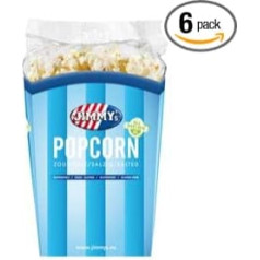 Попкорн Jimmy's Popcorn Zout 90 г | 6x | Общий вес 540 г