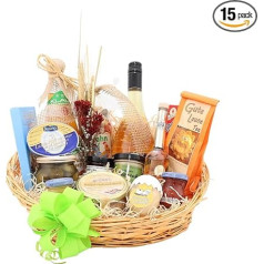 Подарочная корзина Country Life, высококачественная подарочная корзина, идеально упакованная и готовая к дарению