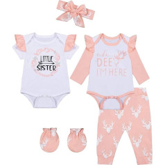 bakjuno ребенок девочка олень наряд младшая сестра одежда папа девочка брюки комплект