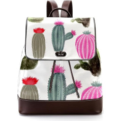 Персонализированные школьные сумки книжные сумки для подростков, кактус, милый, разноцветный, 27x12.3x32 см, рюкзаки-рюкзаки