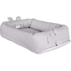 roba Baby Lounge - детское гнездышко с боковинами из сетки премиум-класса - дорожная / уютная кровать для младенцев - коврик для переодевания / подло