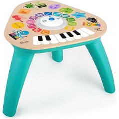Baby Einstein, Hape, Clever Composer Tune Table Magic Touch Play Table, 22 музыкальных инструмента, электронная деревянная музыкальная игрушка, музыкальный куб и сенсорна
